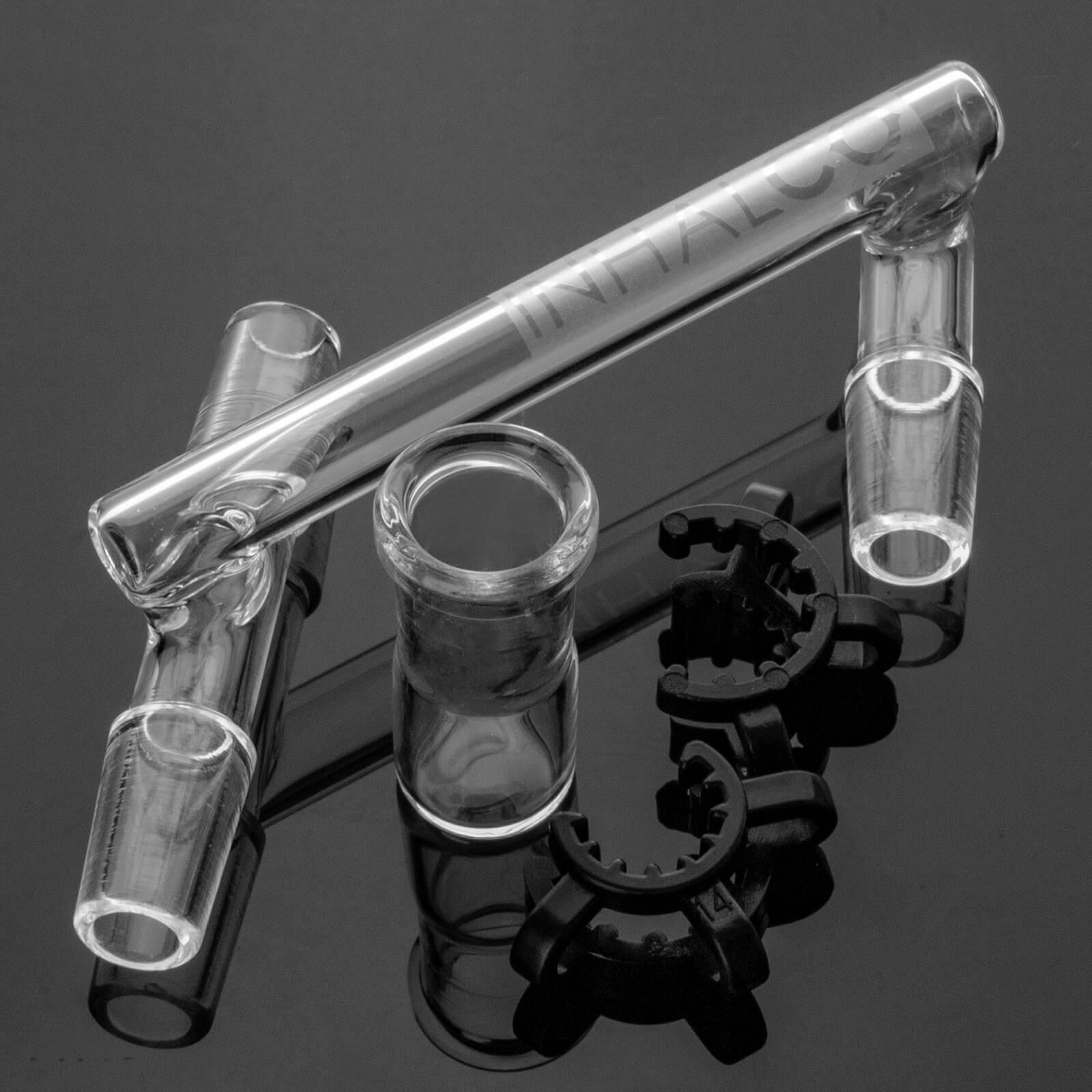 14mm Male To Male Dropdown Reclaim Catcher - Discreet Smoker