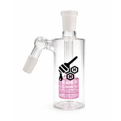 HONEYBEE HERB MATRIX PERC GLASS CYLINDER ASH CATCHER - Discreet Smoker