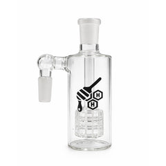 HONEYBEE HERB MATRIX PERC GLASS CYLINDER ASH CATCHER - Discreet Smoker