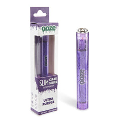 Slim Clear Series Transparent 510 Vape Battery - Discreet Smoker