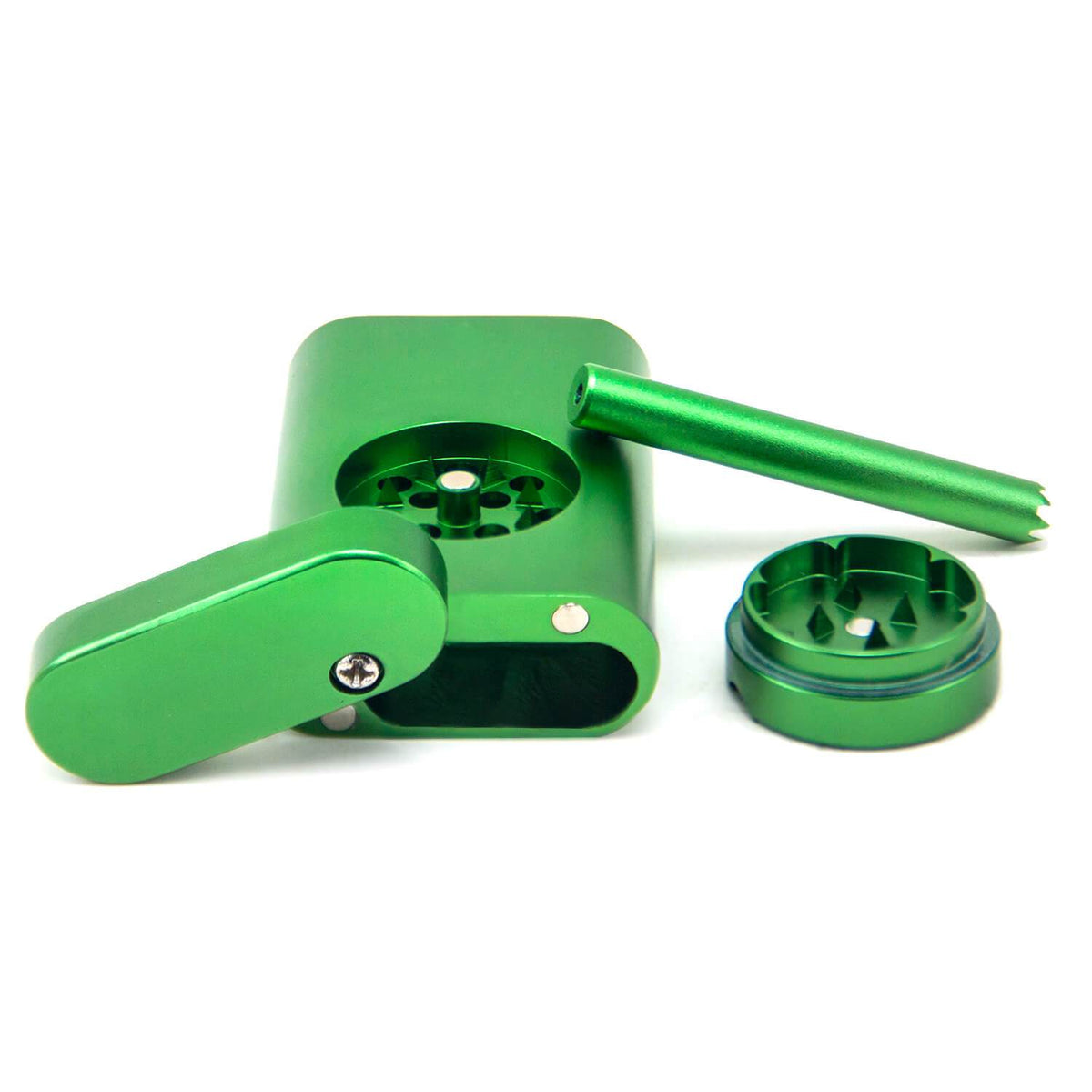Dugout With Mini Grinder - Discreet Smoker