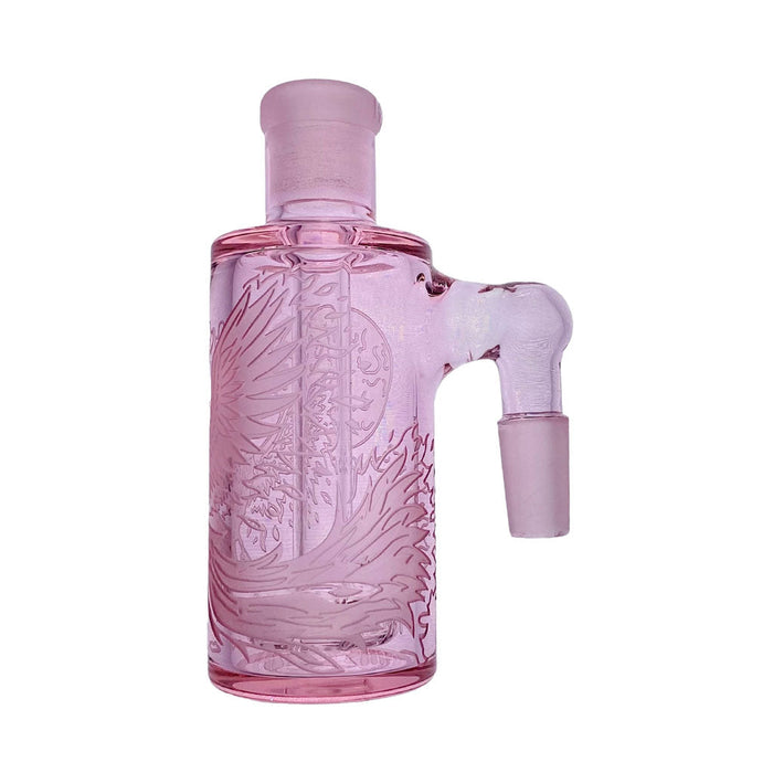 MILKYWAY PHOENIX SANDBLASTED SHOWERHEAD DIFFUSER WET ASH CATCHER, Pink