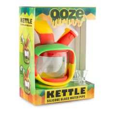 Ooze Kettle Silicone Bubbler - Discreet Smoker