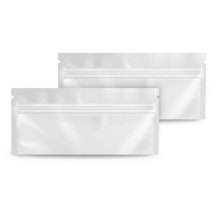 Loud Lock Pre Roll Mylar Smell Proof Vacuum Seal Bags - 1,000 Count, White