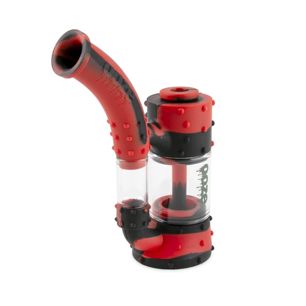 Ooze Stack Pipe Silicone Bubbler - Discreet Smoker