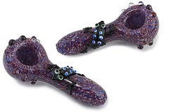 Colorful Frog Glass Pipe - Discreet Smoker