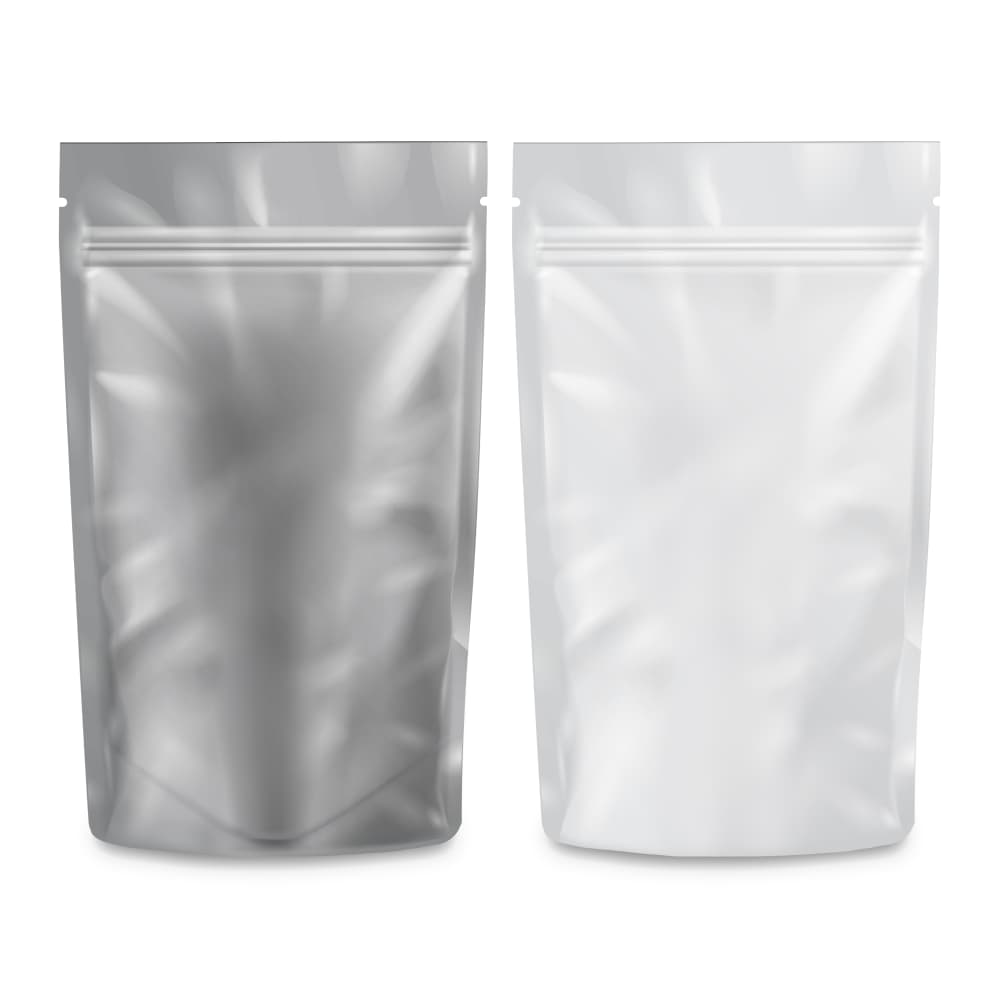 Loud Lock 1/4 Ounce Mylar Smell Proof Vacuum Seal Bags - 1,000 Count - Discreet Smoker