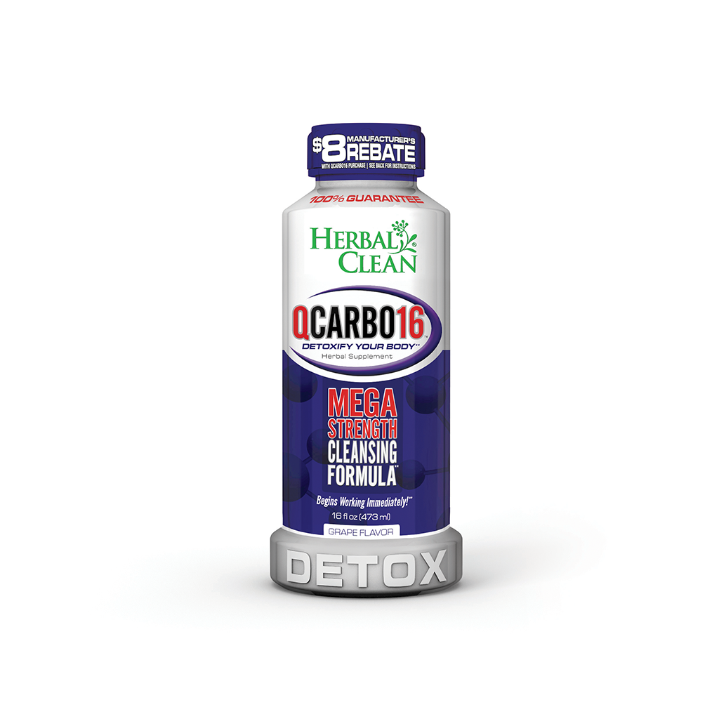 QCarbo16 1 Step Maximum Cleanse Same Day Detox - Discreet Smoker