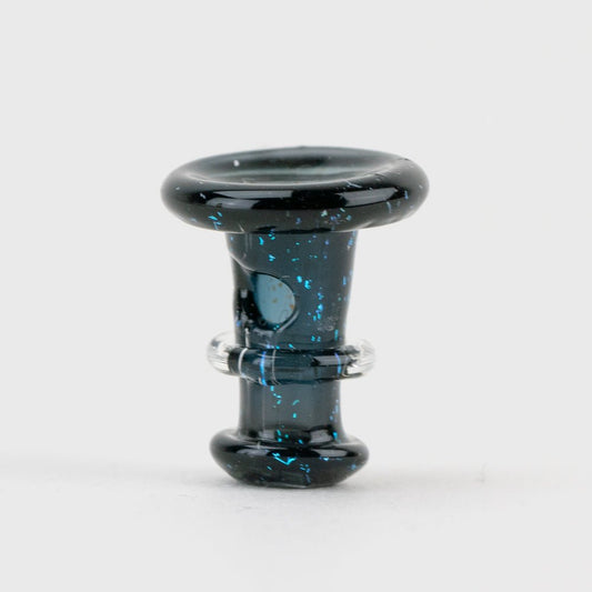 Empire Glassworks PuffCo 'New Peak' & Proxy Glass Joystick Cap - Nebula Black - Discreet Smoker