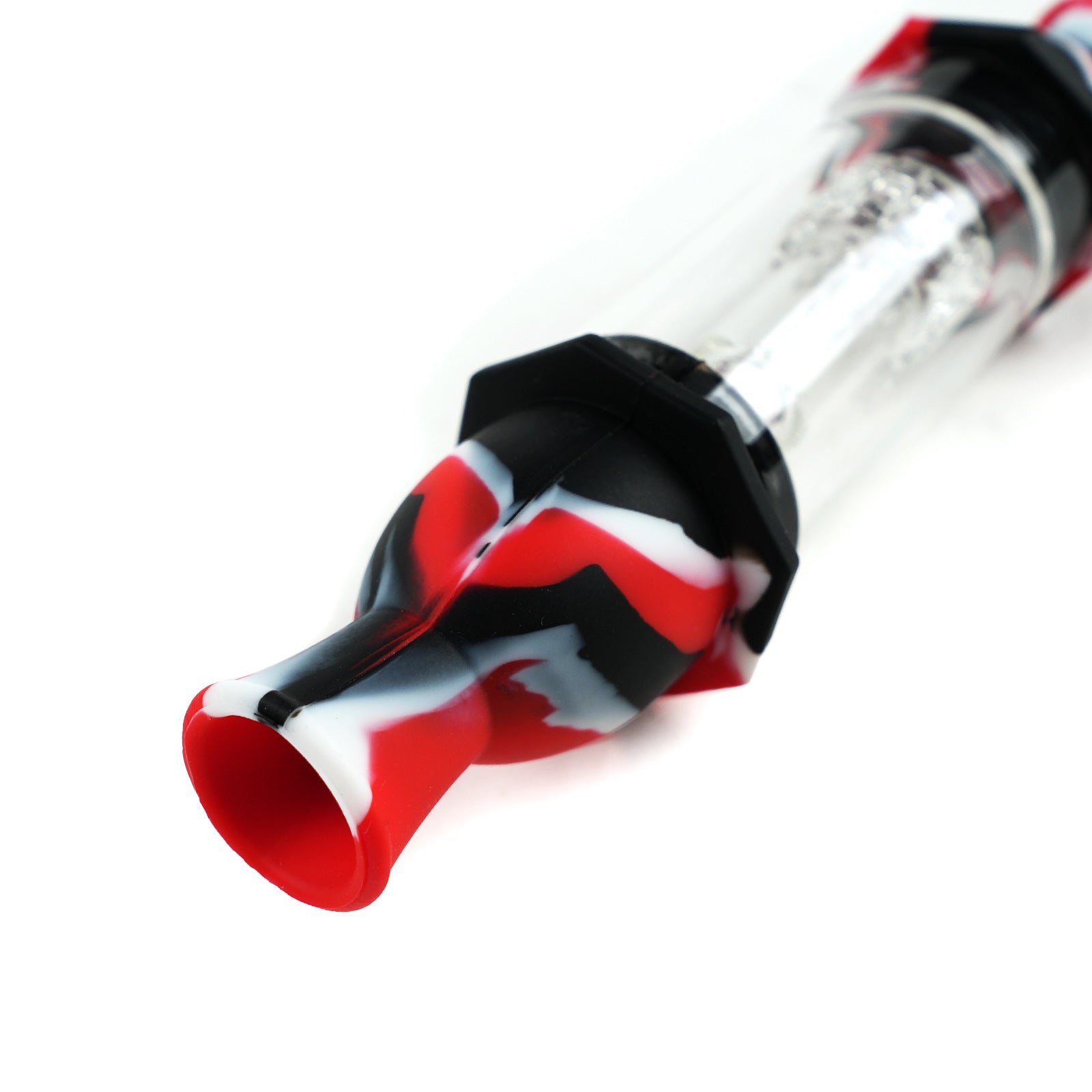 Silicone Nectar Collector Dab Straw with Water Filter - Discreet Smoker