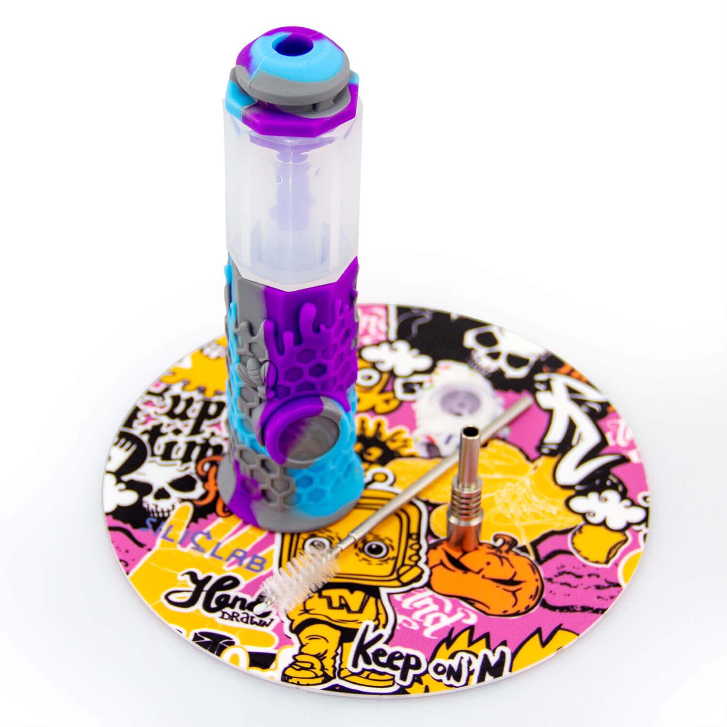 Honeycomb Honey Straw Kit - Discreet Smoker