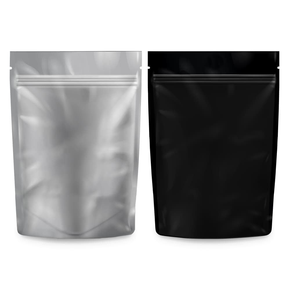 Loud Lock 1/8 Ounce Mylar Smell Proof Vacuum Seal Bags - 1,000 Count - Discreet Smoker