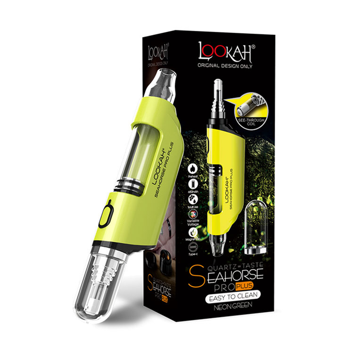 Lookah Seahorse Pro Plus, Neon Green