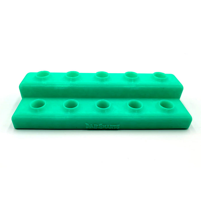 DABSMARTS MARBLE STAIRCASE - 2 TIER, Neon Green