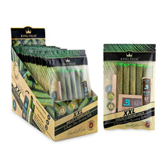 King Palm XXL Size Natural Pre-Rolled 5pk Leaf Tubes - 15ct