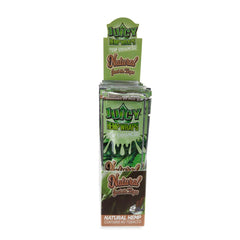 Juicy Jays Terp Enhanced Hemp Wraps 2pk Pouch 25ct POP Display - Discreet Smoker