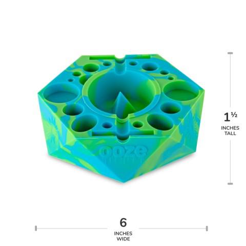 Ooze Bangarang Silicone Ash Tray - Discreet Smoker