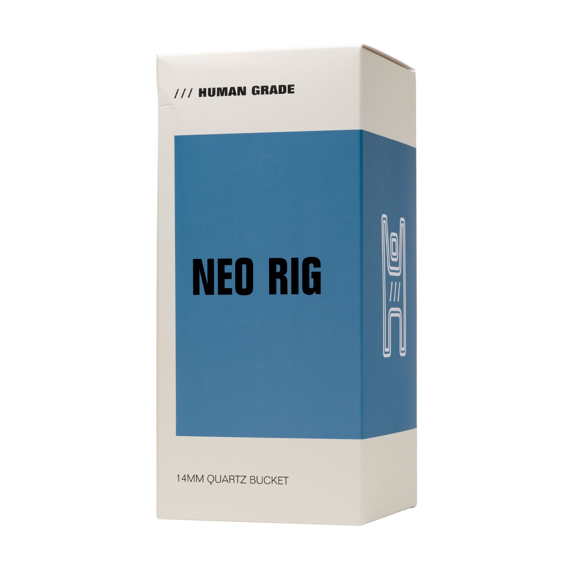 Human Grade Neo Glass Rig Water Pipe - Discreet Smoker