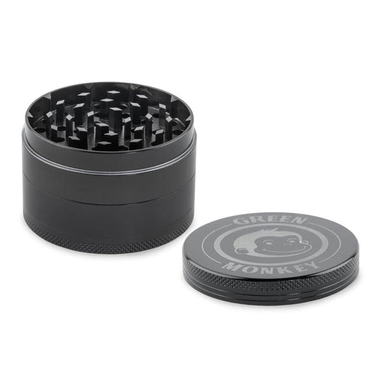 Green Monkey Grinder - Capuchin 4pc - 63mm - Discreet Smoker