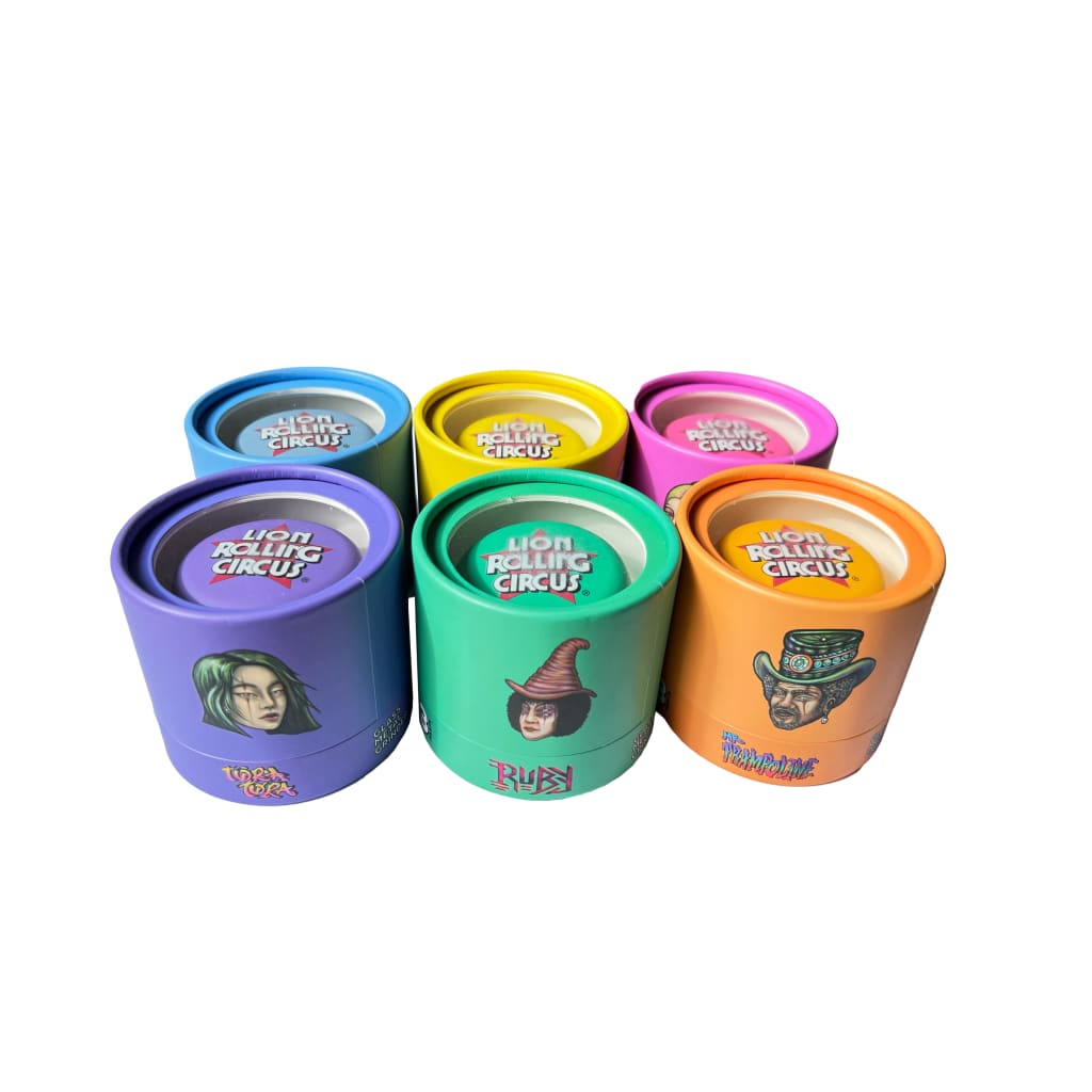 Lion Rolling Circus Hybrid Herb Grinders - Discreet Smoker