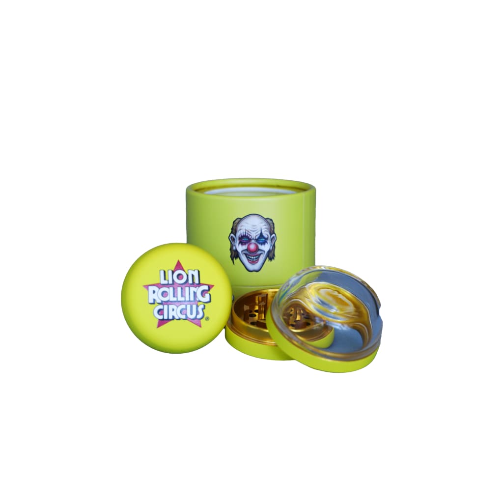 Lion Rolling Circus Hybrid Herb Grinders - Discreet Smoker