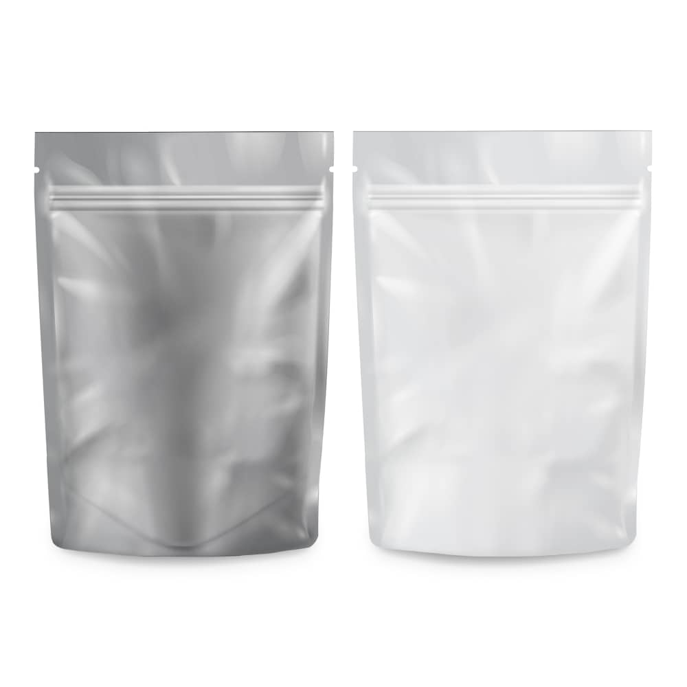 Loud Lock 1/8 Ounce Mylar Smell Proof Vacuum Seal Bags - 1,000 Count - Discreet Smoker
