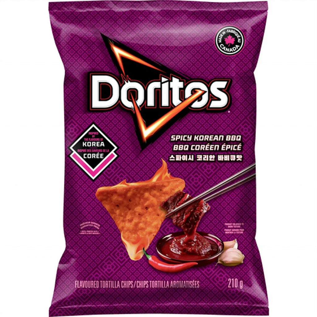 Doritos Chips Spicy Korean BBQ 210g (CANADA) - Discreet Smoker