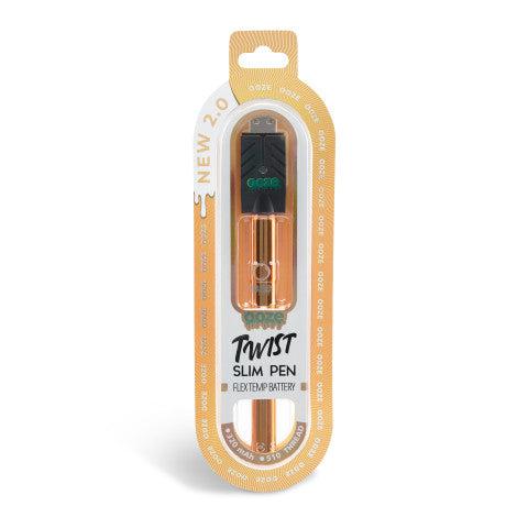 Ooze Twist Slim Pen 2.0 510 Thread Vaporizer Battery - Discreet Smoker