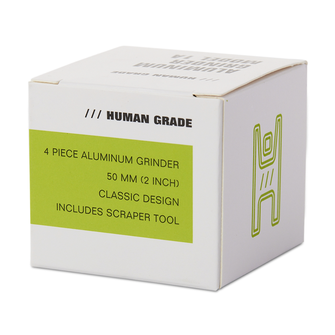 Human Grade Grinder 1A (2" 4-Piece) - Discreet Smoker