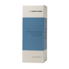 Human Grade Sacred Straight Sandblasted Glass Water Pipe - Discreet Smoker