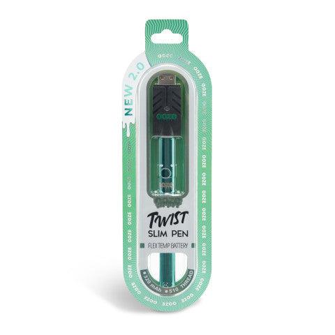 Ooze Twist Slim Pen 2.0 510 Thread Vaporizer Battery - Discreet Smoker
