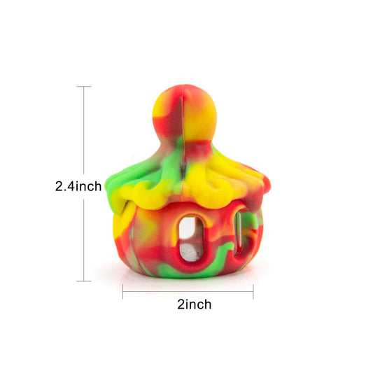 Octopus Silicone Dab Container - Discreet Smoker