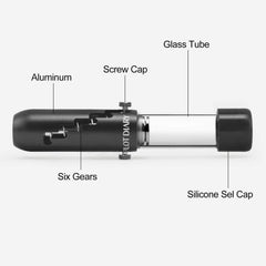 MJ420 Glass Blunt - Discreet Smoker