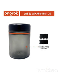 ONGROK 1000ml Glass Storage Jar - Discreet Smoker