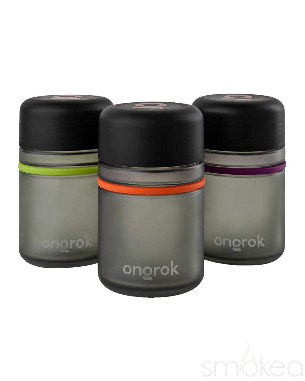ONGROK 180ml Glass Storage Jars (3-Pack) - Discreet Smoker