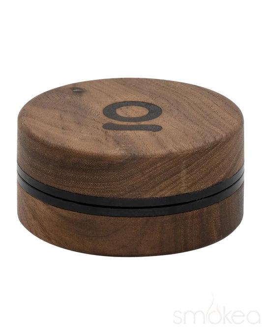 ONGROK 2-Piece Walnut Grinder - Discreet Smoker