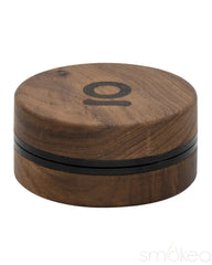 ONGROK 2-Piece Walnut Grinder - Discreet Smoker