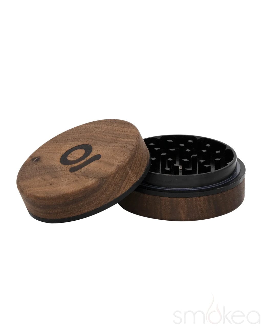 ONGROK 2-Piece Walnut Grinder - Discreet Smoker