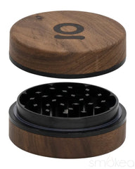 ONGROK 2-Piece Walnut Grinder - Discreet Smoker