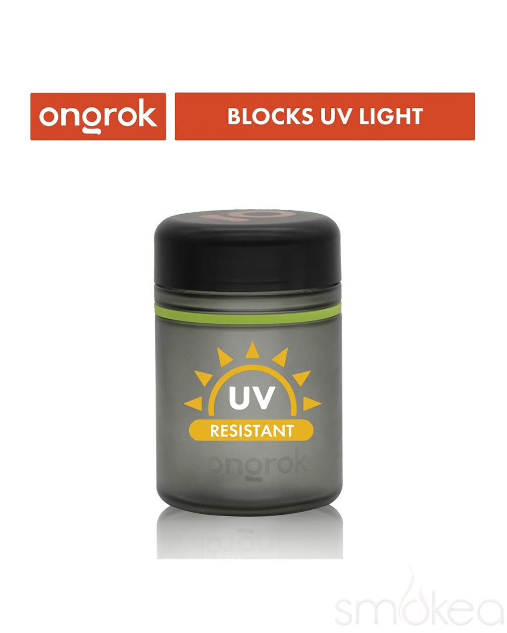 ONGROK 500ml Glass Storage Jars (2-Pack) - Discreet Smoker