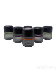ONGROK 80ml Glass Storage Jars (6-Pack) - Discreet Smoker