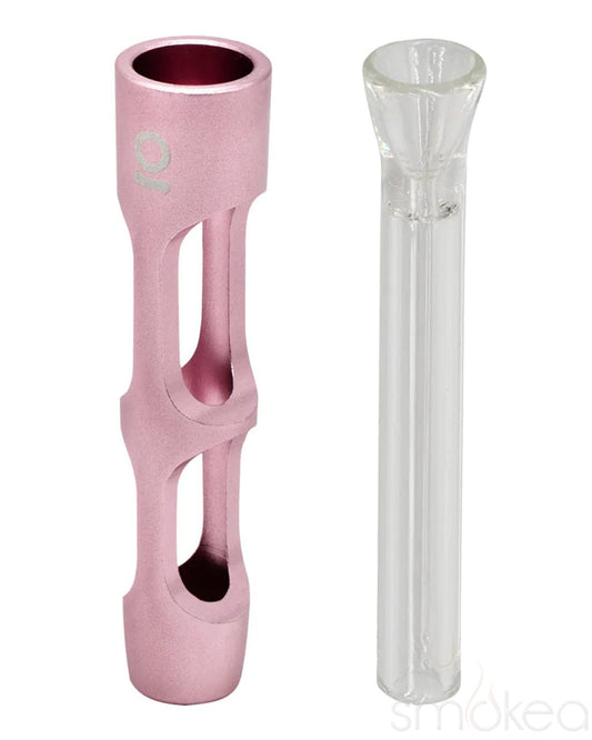 ONGROK Aluminum & Glass Chillum Pipe - Discreet Smoker