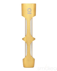 ONGROK Aluminum & Glass Chillum Pipe - Discreet Smoker