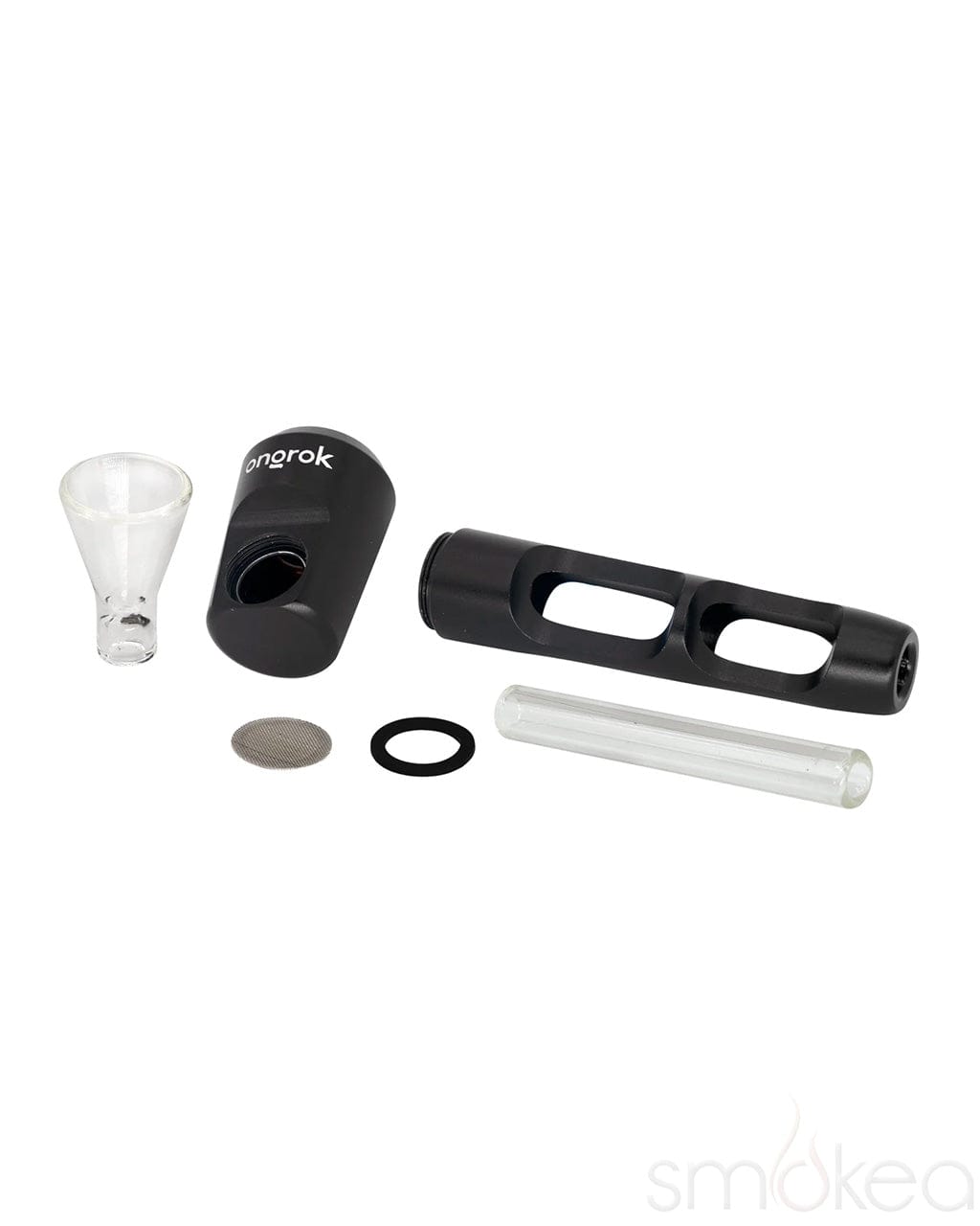 ONGROK Aluminum & Glass Spoon Pipe - Discreet Smoker