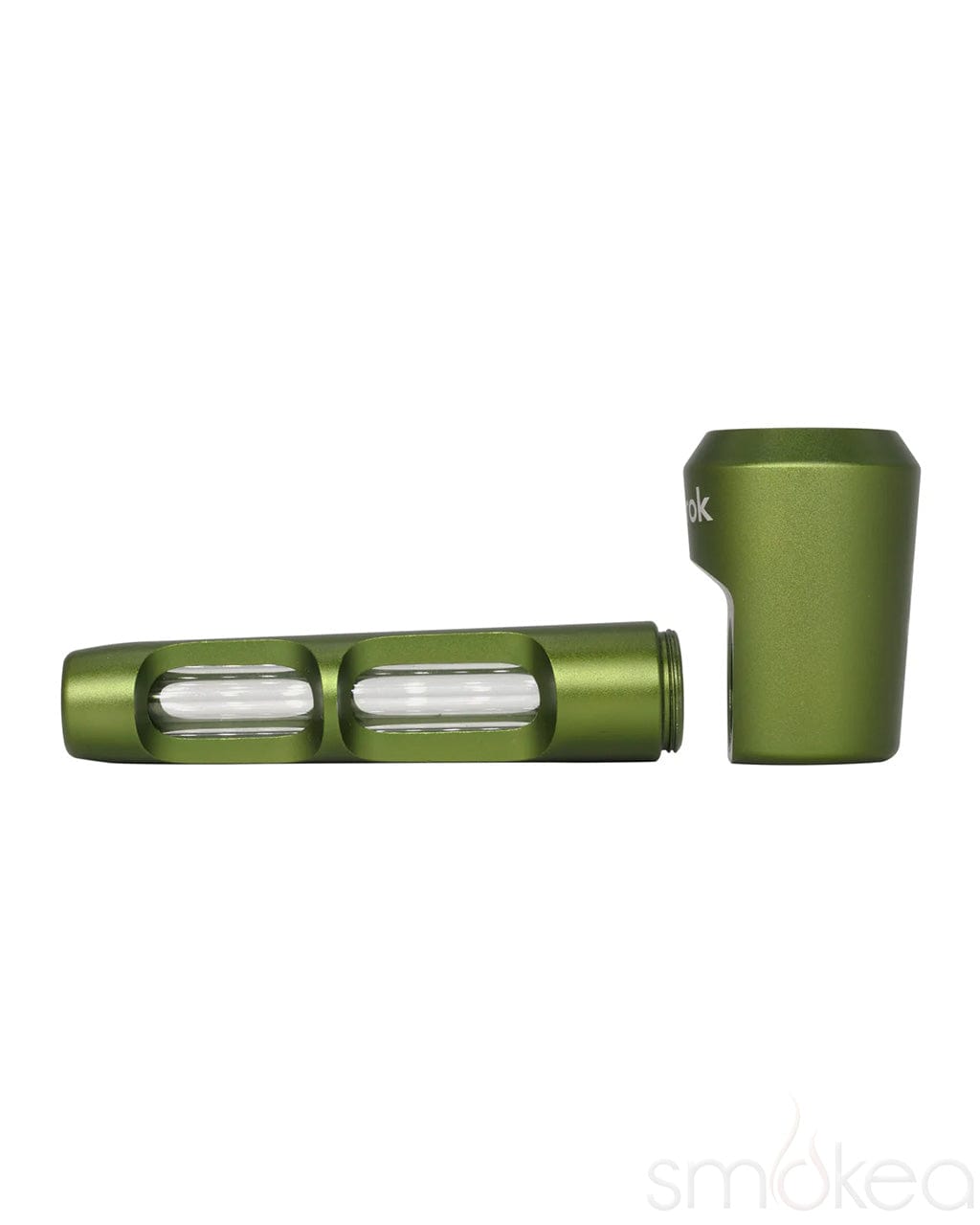 ONGROK Aluminum & Glass Spoon Pipe - Discreet Smoker