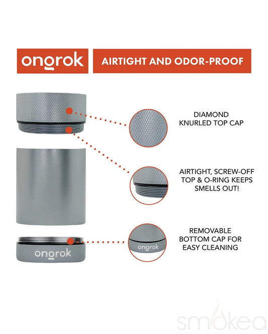 ONGROK Aluminum Storage Jar - Discreet Smoker