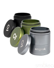 ONGROK Flower Petal Toothless Aluminum Storage Grinder - Discreet Smoker
