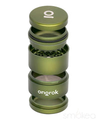 ONGROK Flower Petal Toothless Aluminum Storage Grinder - Discreet Smoker