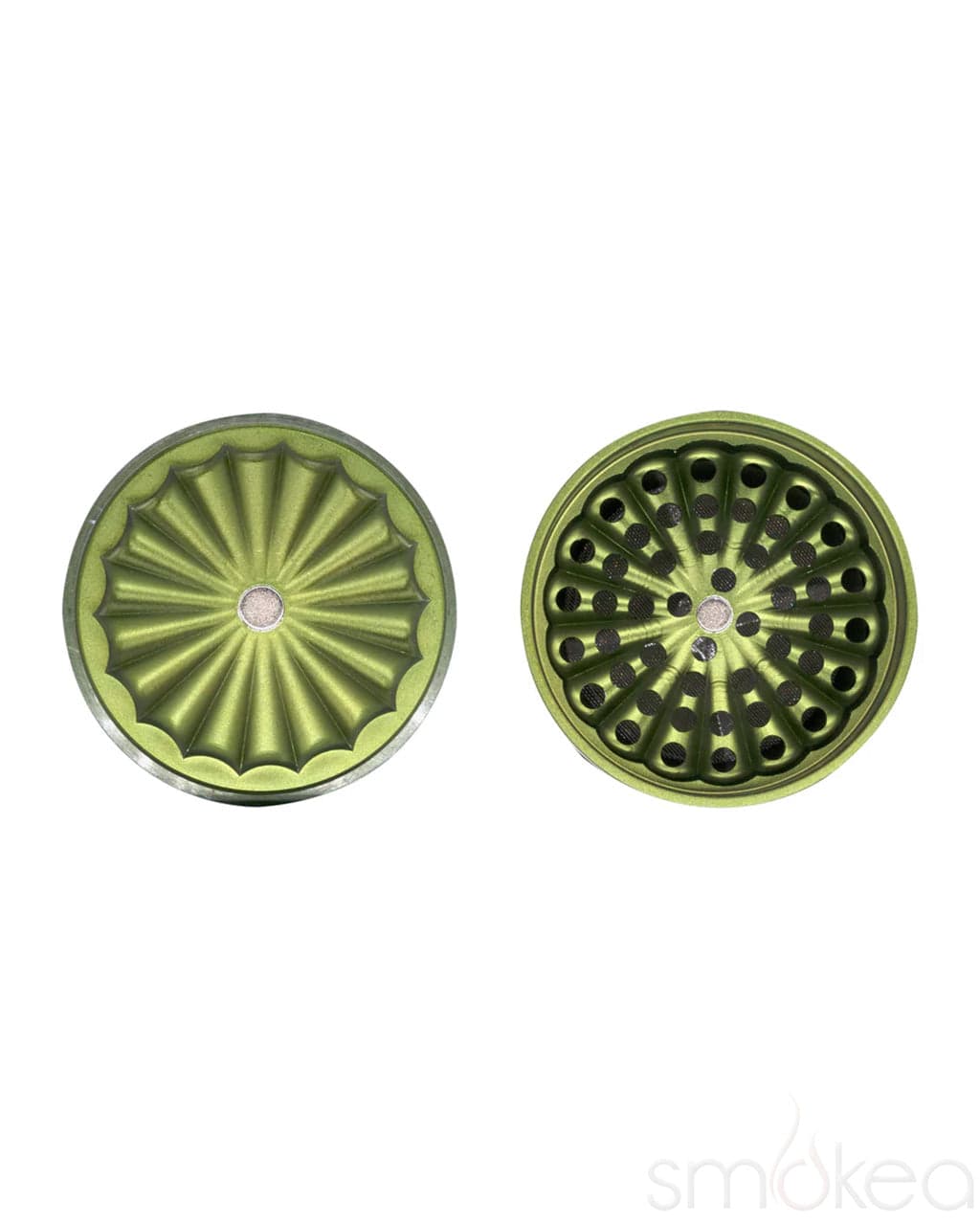 ONGROK Flower Petal Toothless Aluminum Storage Grinder - Discreet Smoker