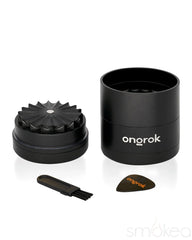 ONGROK Flower Petal Toothless Aluminum Storage Grinder - Discreet Smoker